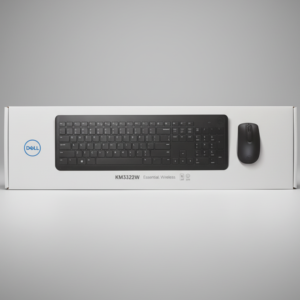 Dell KM3322W Wireless USB Keyboard and Mouse Combo.
