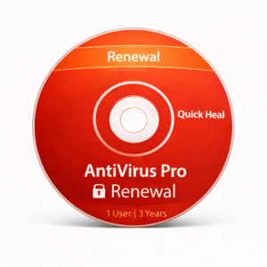 QUICK HEAL ANTIVIRUS PRO RENEWAL 1 USER 3 YEARS