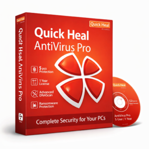 QUICK HEAL ANTIVIRUS PRO 5 USER 1 YEAR