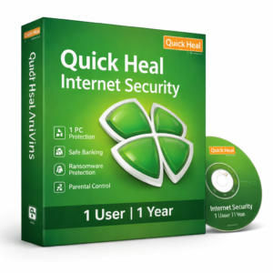 QUICK HEAL INTERNET SECURITY 1 USER 1 YEAR