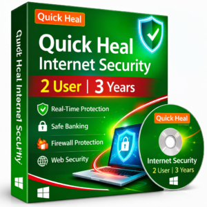QUICK HEAL INTERNET SECURITY 2 USER 3 YEARS