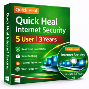 QUICK HEAL INTERNET SECURITY 5 USER 3 YEARS