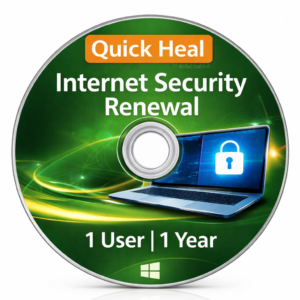 QUICK HEAL INTERNET SECURITY RENEWAL 1 USER 1 YEAR