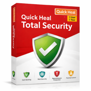 QUICK HEAL TOTAL SECURITY 1 USER 1 YEAR