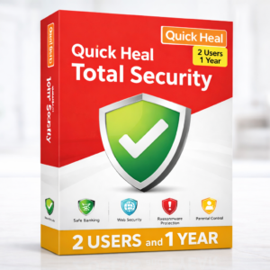 QUICK HEAL TOTAL SECURITY 2 USER 1 YEAR