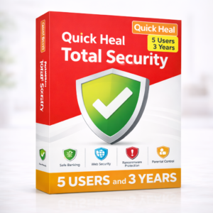 QUICK HEAL TOTAL SECURITY 5USER 3YEARS