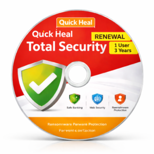 QUICK HEAL TOTAL SECURITY RENEWAL 1 USER 3 YEARS