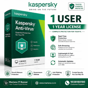 Kaspersky Antivirus 1 User 1 Year