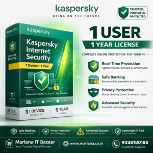 Kaspersky Internet Security 1 User 1 Year