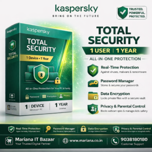 Kaspersky Total Security 1 User 1 Year