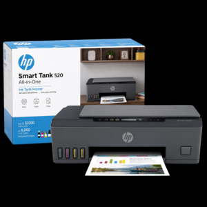 HP Smart Tank 520 All-in-One Color Ink Tank Printer | Print, Scan & Copy | High-Volume Wireless Home & Office Printer
